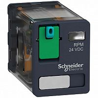 Реле 2CO 24В постоянного тока | код. RPM21BD | Schneider Electric